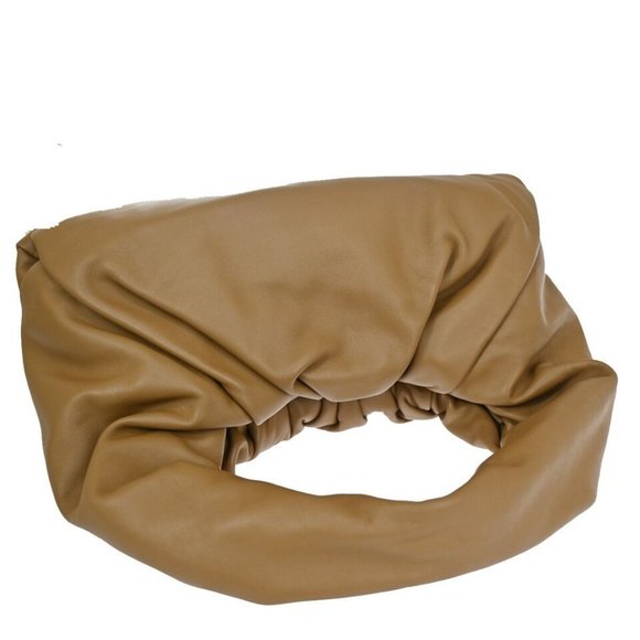 BOTTEGA VENETA Logo Shoulder Pouch Bag Leather Brown Italy - Picture 16 of 16